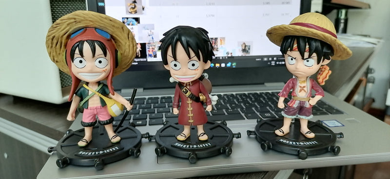 FIGURINHAS DE AÇÃO LUFFY 11 CM - ONE PIECE