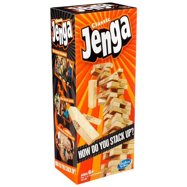 JENGA JOGO DE PILHA E CRASH CLASSICO