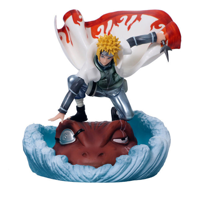 FIGURA DE AÇÃO MINATO RELAMPAGO AMARELO 2 - NARUTO