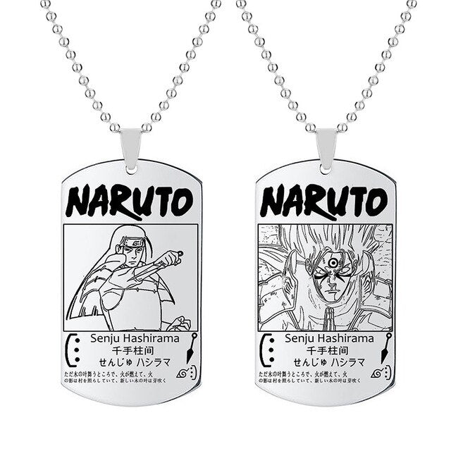 Fio Medalhão Anime Naruto vários personagens tamanho infantil juvenil