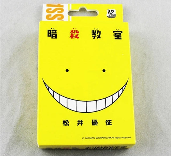 JOGO DE CARTAS - ASSASSINATION CLASSROOM - NOVO