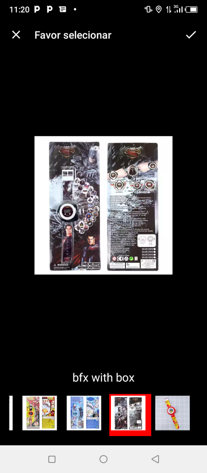 RELÓGIOS CARTON SUPER HERÓIS PARA CRIANÇAS