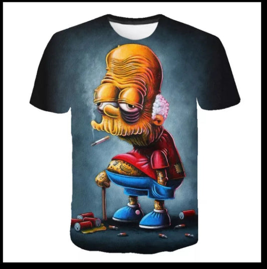 CAMISOLAS SIMPSON - TAMANHO JUVENIL