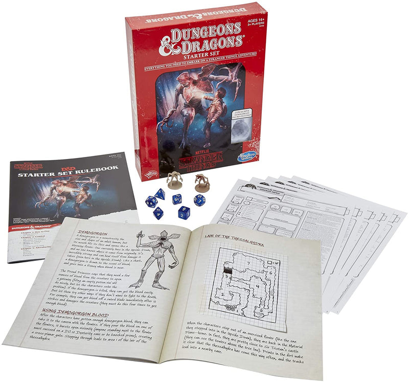 Stranger Things Conjunto de RPG Dungeons & Dragons (regras em ingles)