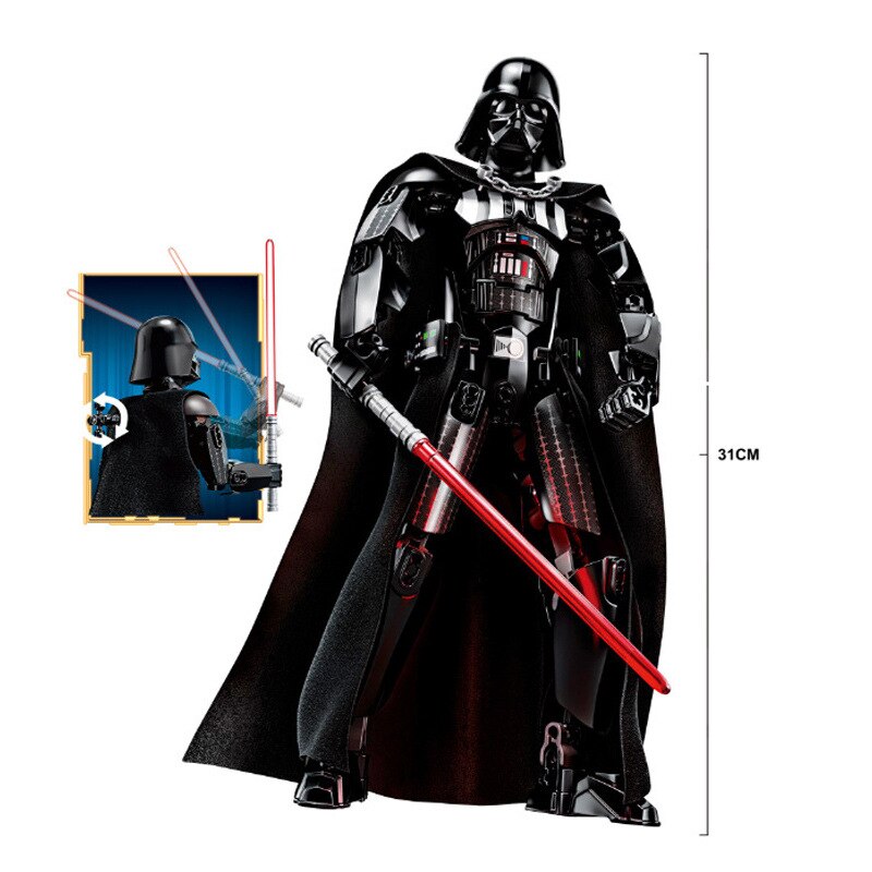 FIGURA DE AÇÃO DARTH VADER - LEGO STAR WARS