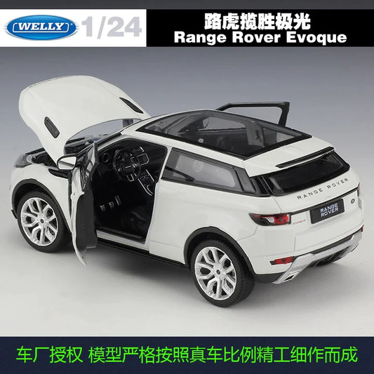 CARRO COLECIONAVEL LAND ROVER EVOQUE  ESCALA 1:24