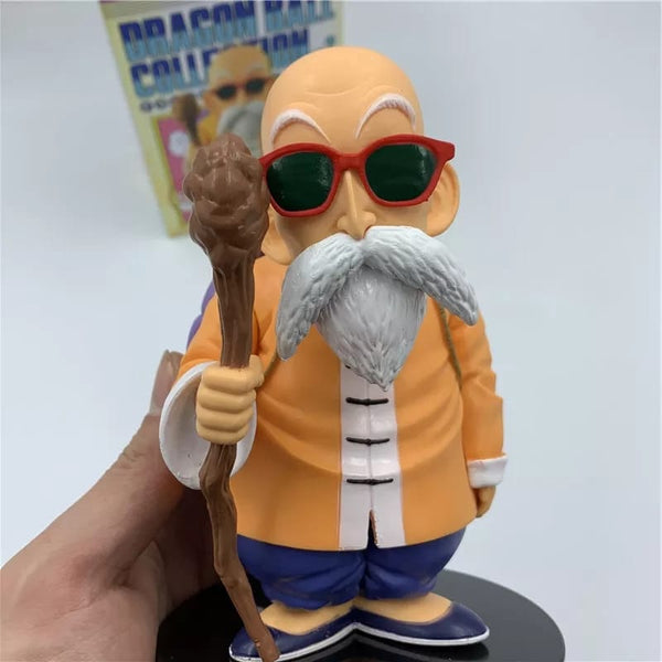 FIGURA DE AÇÃO MESTRE KAME COM O CAJADO - DRAGON BALL