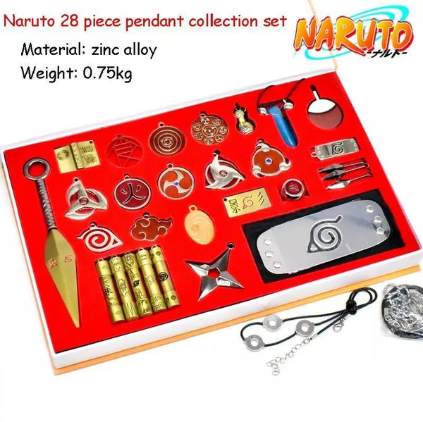 KIT ACESSÓRIOS E ARMAS NINJA NARUTO