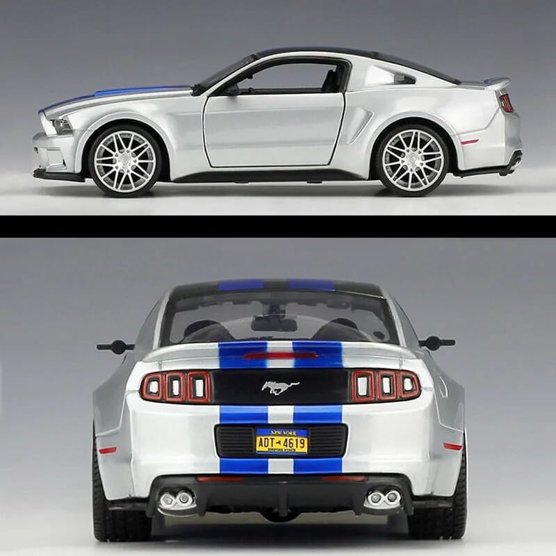 CARRO COLECIONAVEL 2014 FORD MUSTANG STREET RACER  ESCALA  1:24