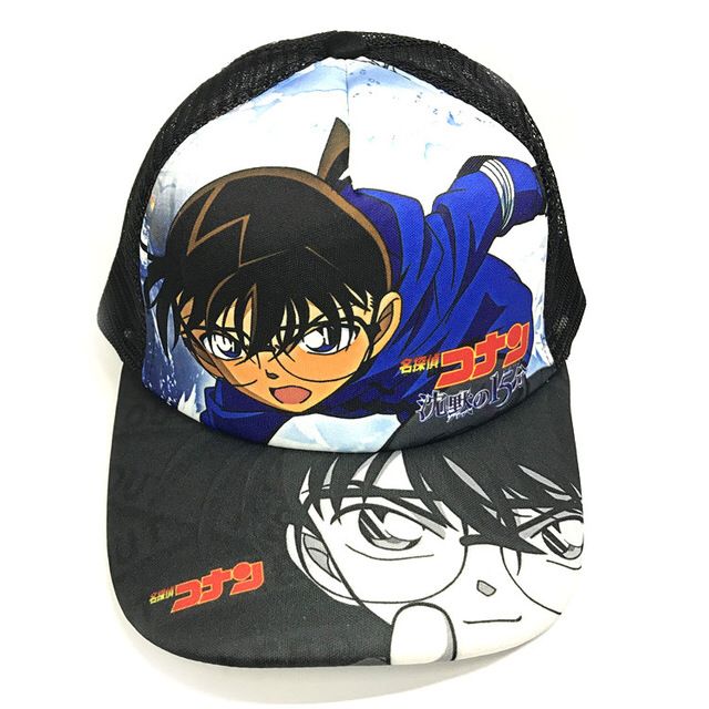 CHAPÉU DETECTIVE CONAN CASE CLOSED BASEBALL