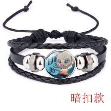 PULSEIRAS DE COURO DEMON SLAYER