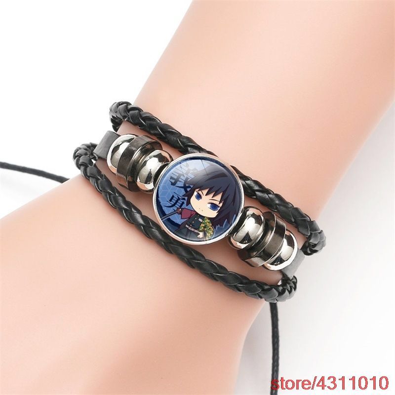 PULSEIRAS DE COURO DEMON SLAYER