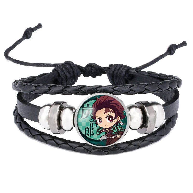 PULSEIRAS DE COURO DEMON SLAYER