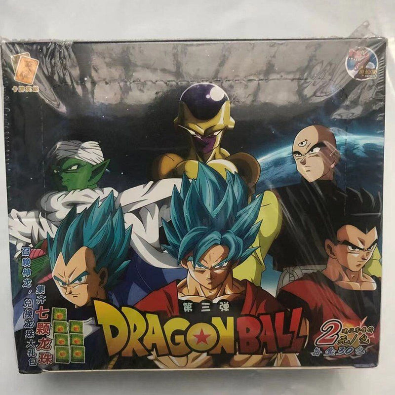 CONJUNTO DE FIGURAS EM CARTÃO- DRAGON BALL