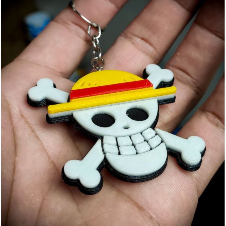 CHAVEIROS 3D ONE PIECE