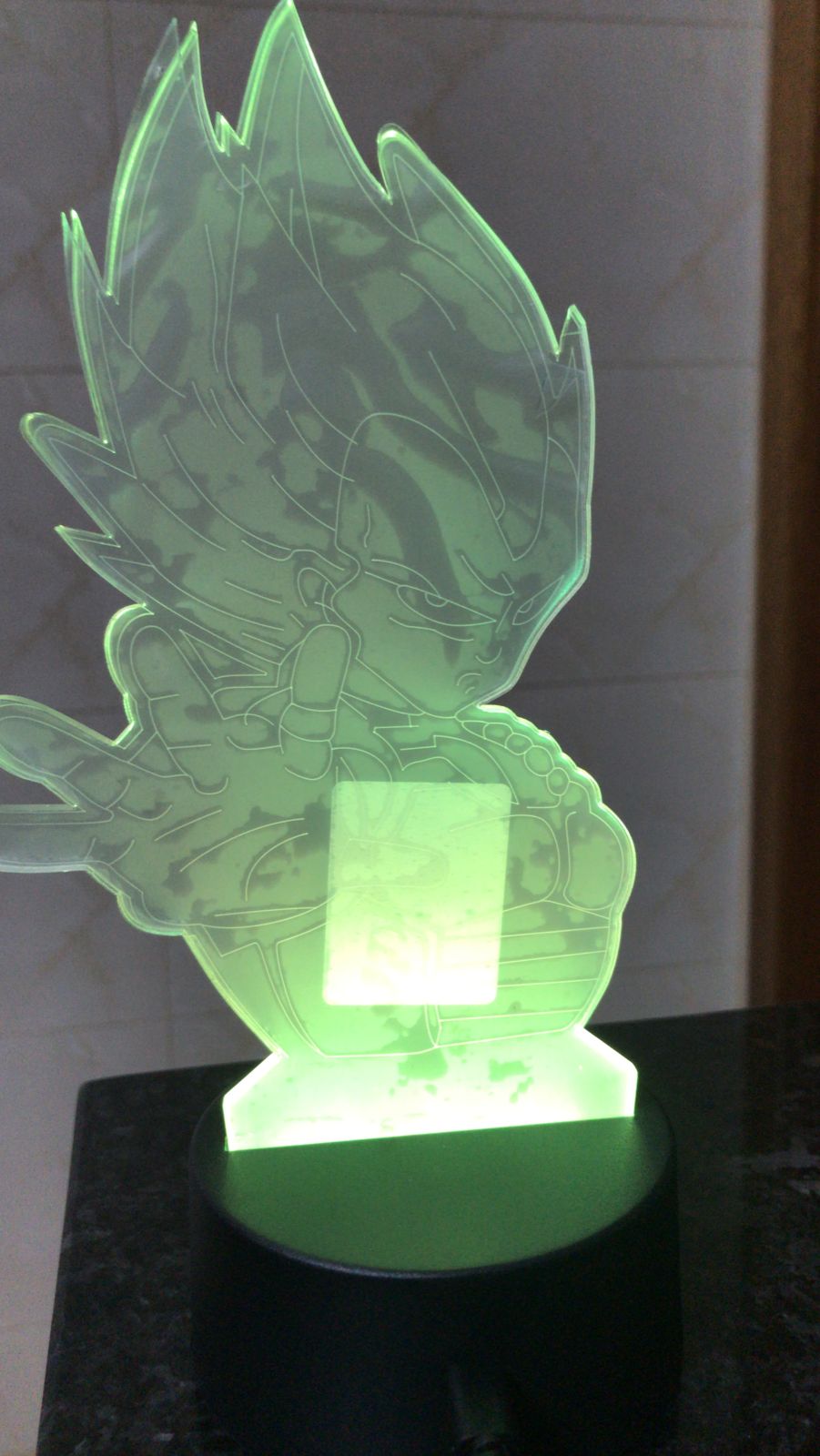 LÂMPADA LED EM ACRILICO  - DRAGON BALL