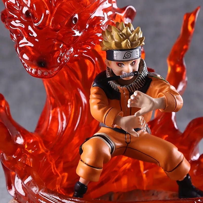 FIGURA DE AÇÃO NARUTO UZUMAKI KYUUBI- NARUTO