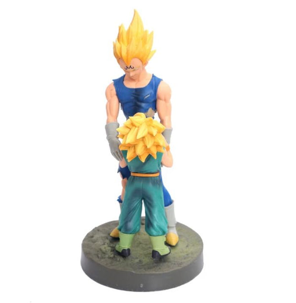 FIGURA DE AÇÃO VEGETA E TRUNKS - DRAGON BALL