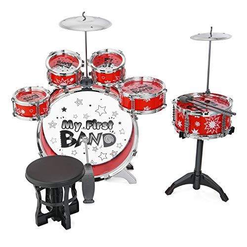 BATERIA MUSICAL JAZZ DRUM INFANTIL