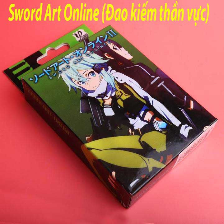 JOGO DE CARTAS - SWORD ART ONLINE - NOVO