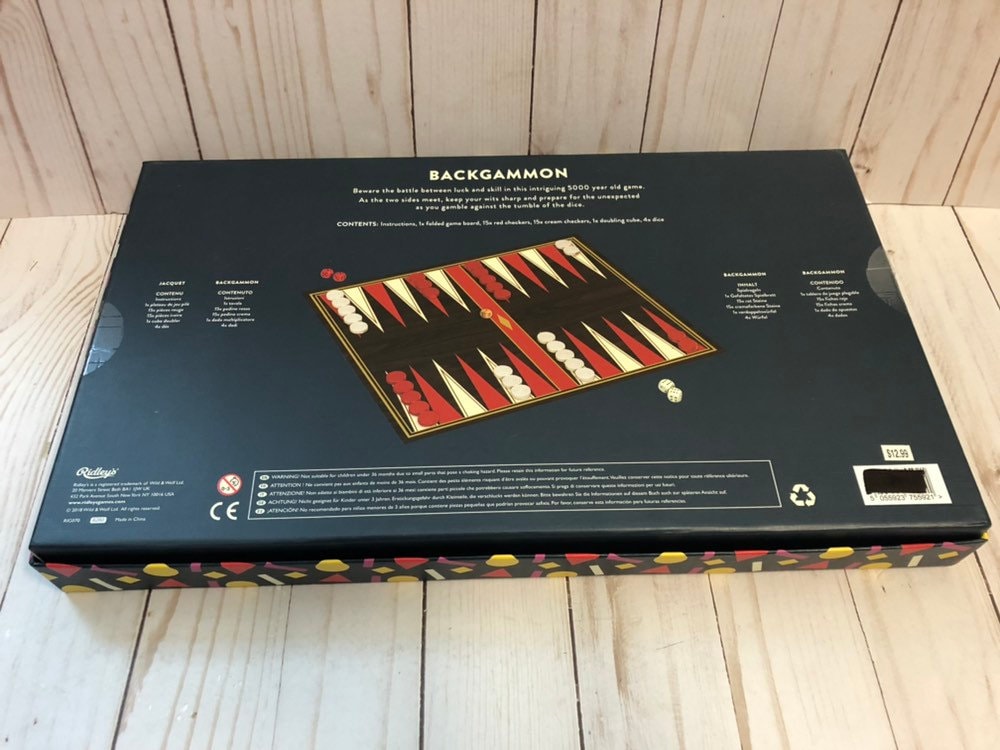 Gamão - Conjunto Jogo