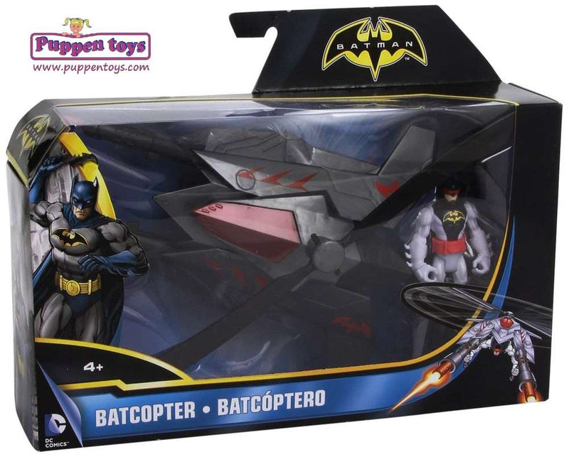 Helicóptero Batcoptero Batman MATTEL