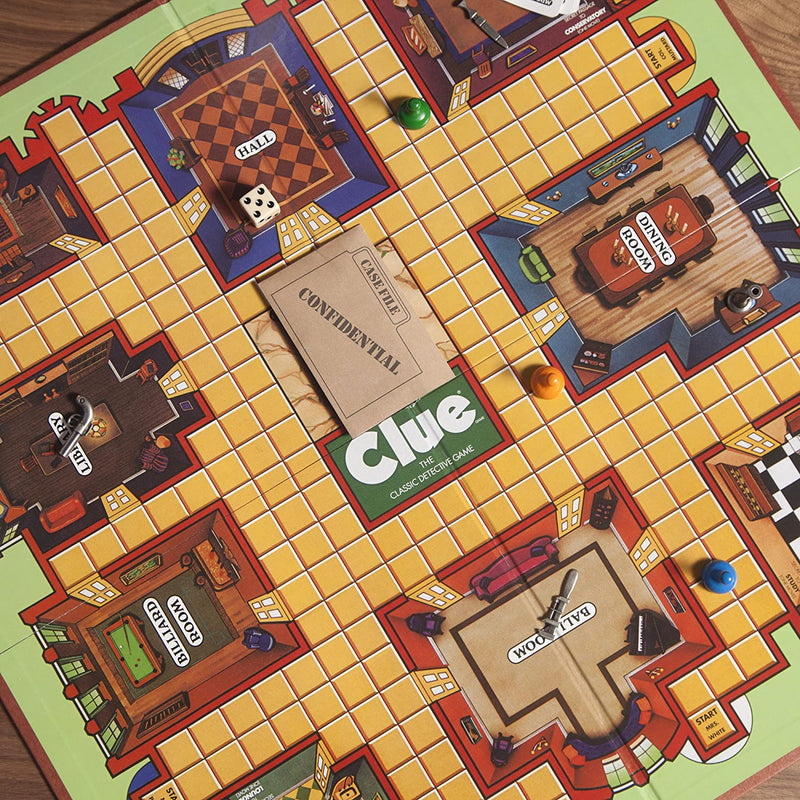 Retro Series Jogo Clue Detetive 1986 Edição