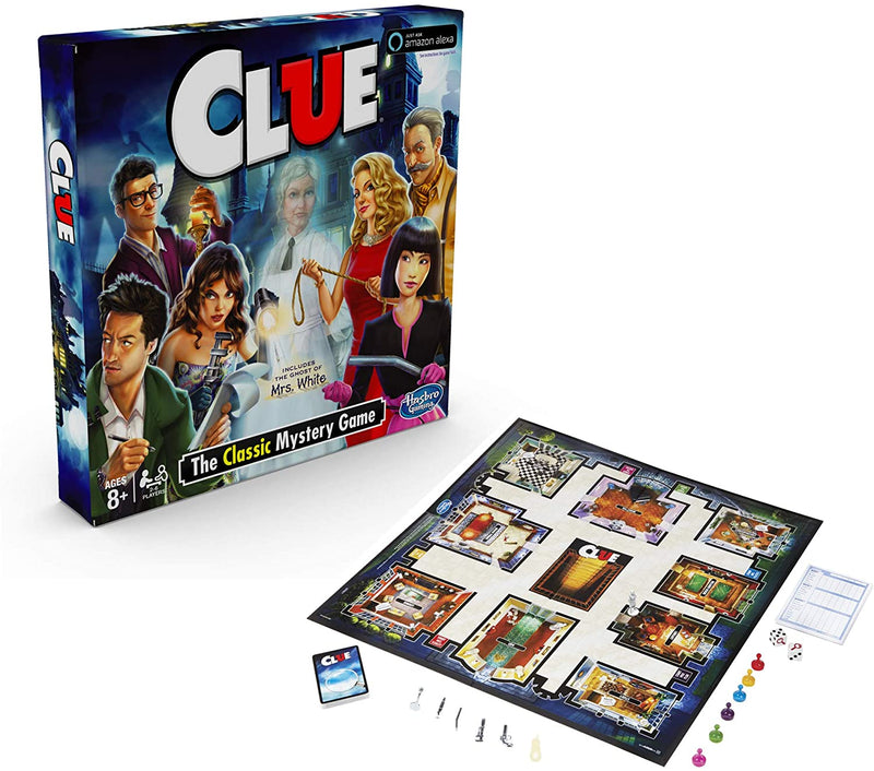 CLUE Classico jogo de tabuleiro (Detetive)