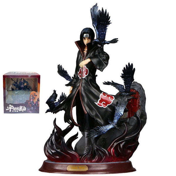 FIGURA DE AÇÃO ITACHI UCHIHA CORVOS - NARUTO