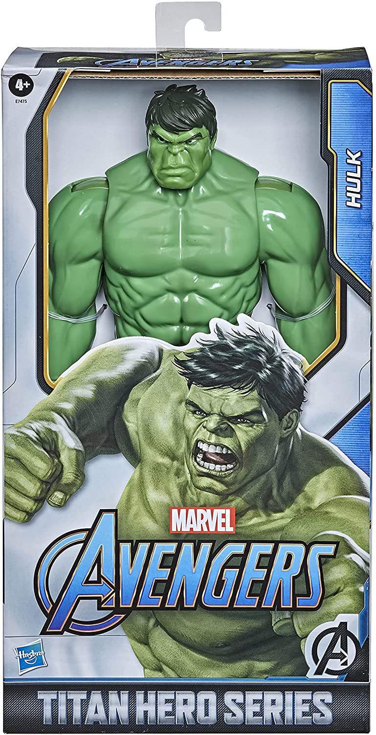 Marvel Vingadores Titan Hero Series Blast Gear Deluxe Hulk