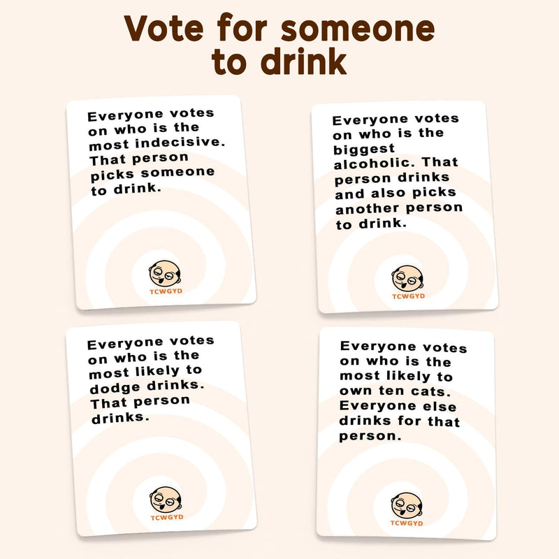 JOGO DE CARTAS - THESE CARDS WILL GET YOU DRUNK