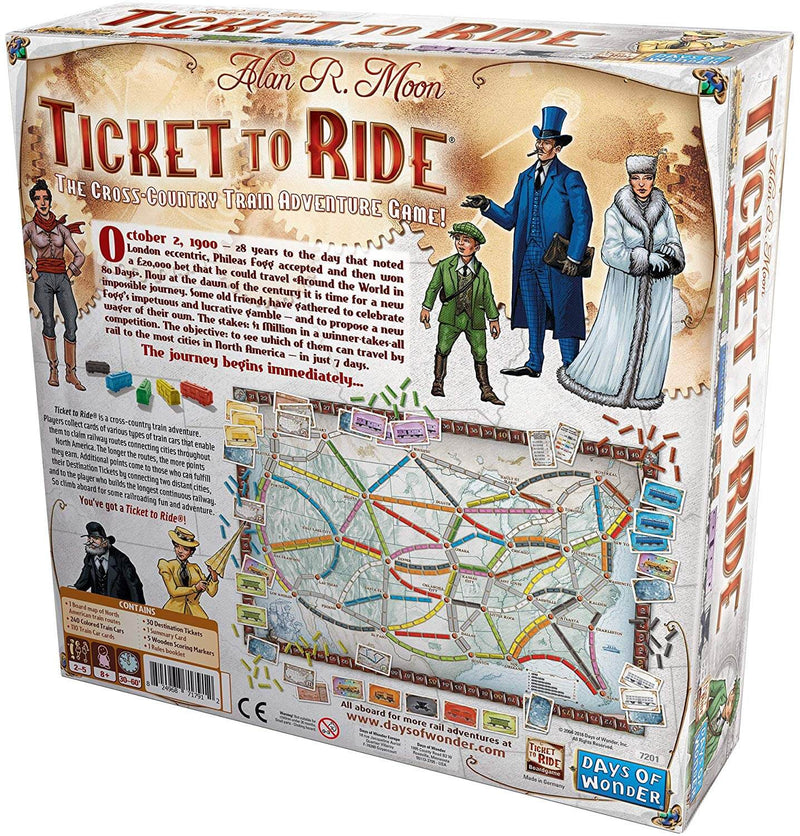 TICKET TO RIDE - VERSÃO AMERICA