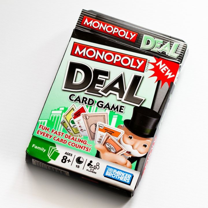 JOGO DE CARTAS - MONOPOLY DEAL BLACK