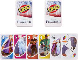 UNO JOGO DE CARTAS - FROZEN 2