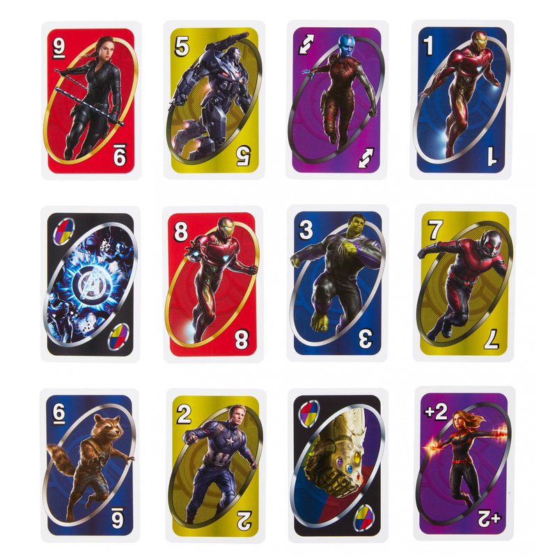 UNO JOGO DE CARTAS - AVENGERS