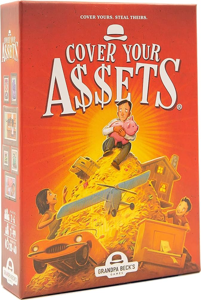 JOGO DE CARTAS - COVER YOUR ASSETS DOLLARS