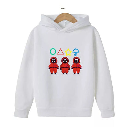 Casacos Squid Game - Tamanho Juvenil 8-16 anos