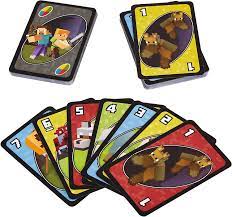 UNO JOGO DE CARTAS MINECRAFT