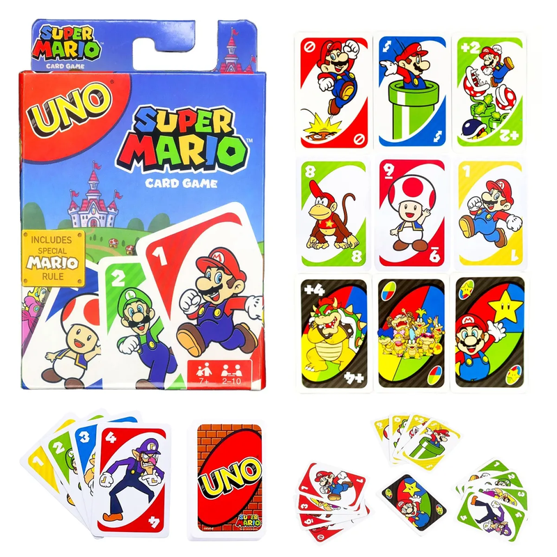 UNO JOGO DE CARTAS - SUPER MARIO