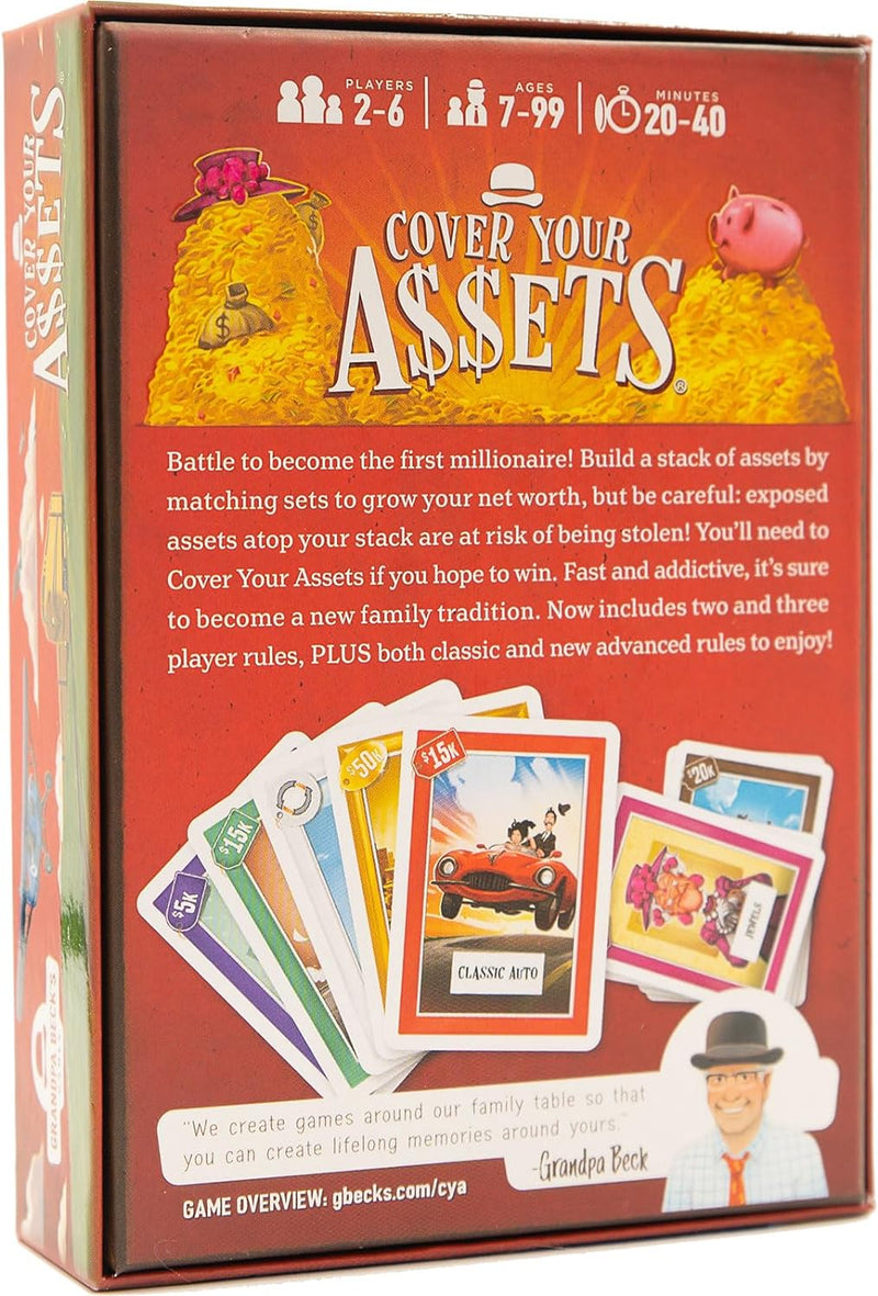 JOGO DE CARTAS - COVER YOUR ASSETS DOLLARS