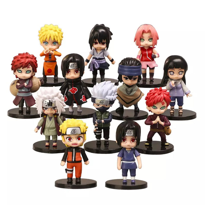 FIGURAS DE AÇÃO NARUTO EM PVC (Mini Pequenas) - NARUTO