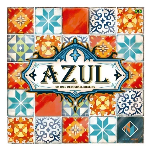 JOGO DE TABULEIRO - AZUL ( PRIMEIRA GERAÇÃO )