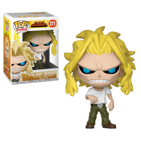 FUNKO POP ALL MIGHT WEAKENED