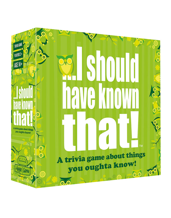 JOGO DE CARTAS - I SHOULD HAVE KNOWN THAT