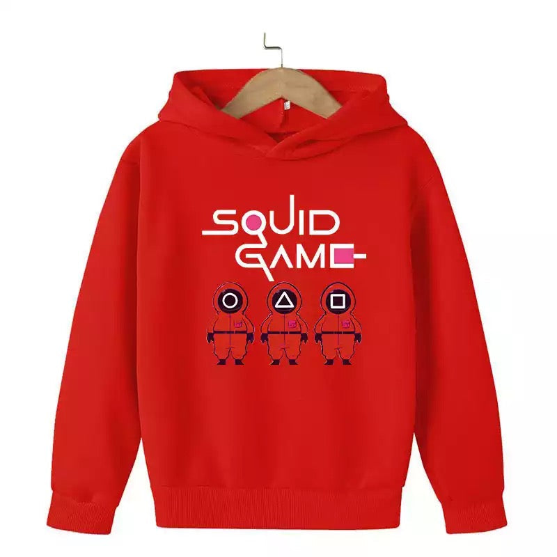 Casacos Squid Game - Tamanho Juvenil 8-16 anos