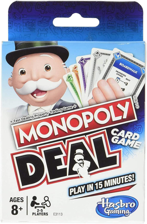 JOGO DE CARTAS - MONOPOLY DEAL BLUE