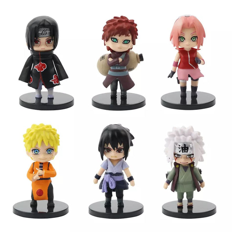 FIGURAS DE AÇÃO NARUTO EM PVC (Mini Pequenas) - NARUTO