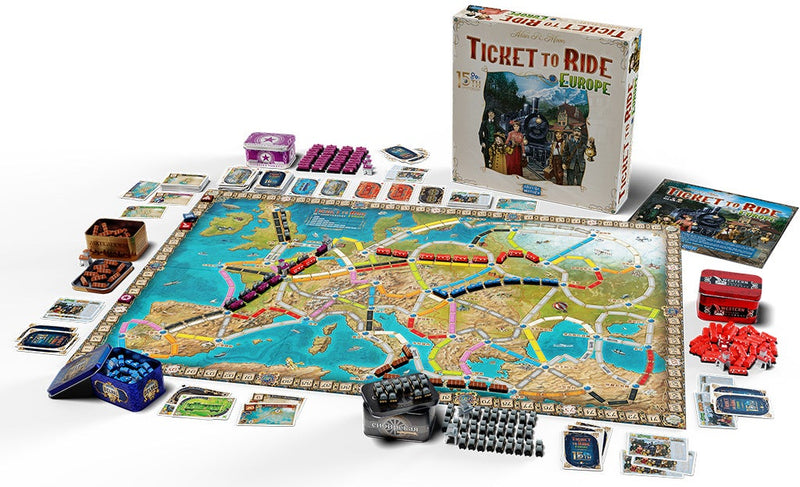 TICKET TO RIDE - VERSÃO EUROPA