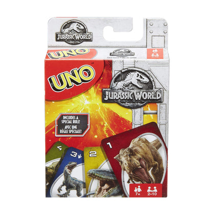UNO JOGO DE CARTAS - JURASSIC WORLD