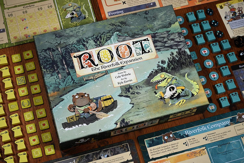 JOGO DE TABULEIRO - ROOT RIVER FOLK EXPANSION